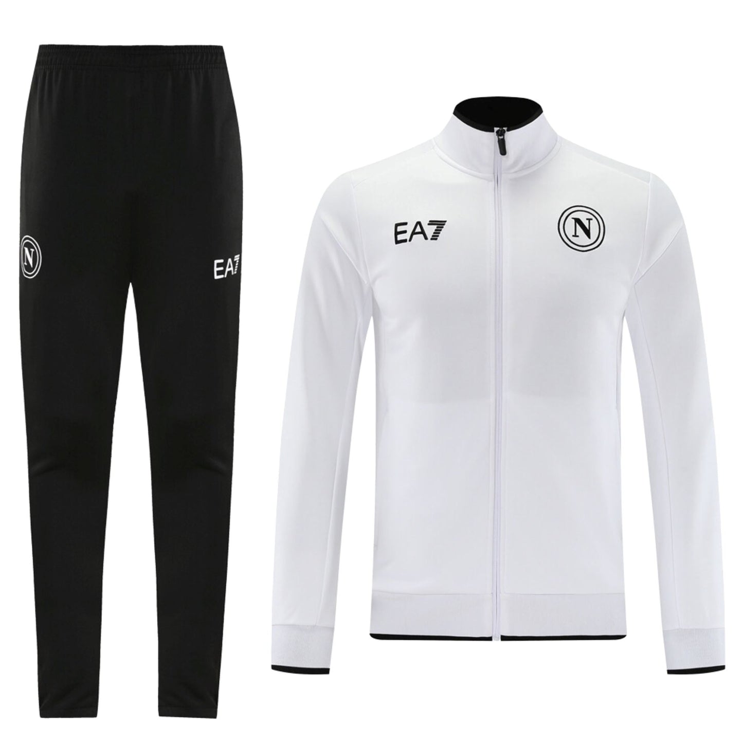 EA7 Napoli White Representation Tracksuit 23/24 - ITASPORT