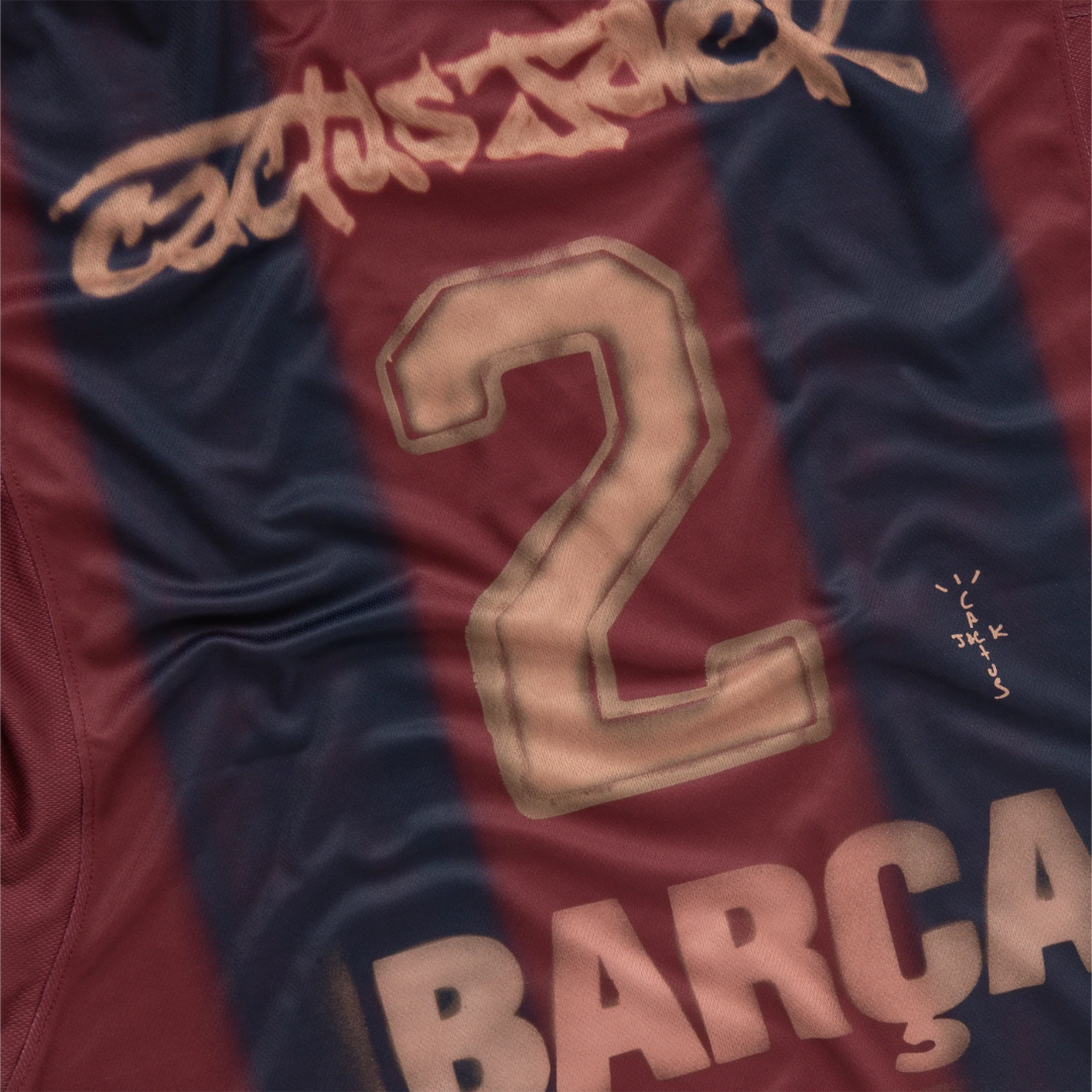 Cactus Jack x Barcelona 2000/01 Home Skeleton Jersey