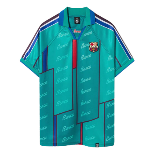 Retro 1995/97 Barcelona Home Soccer Jersey