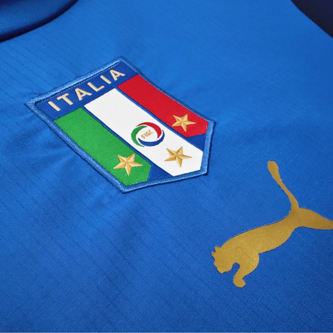 Retro 2006 Italy Home Soccer Jersey