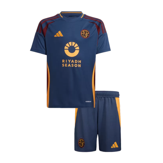 Kids Roma Third Away Soccer Jersey 2024/25
