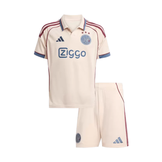 Kids Ajax Third Away Soccer Jersey 2025/26
