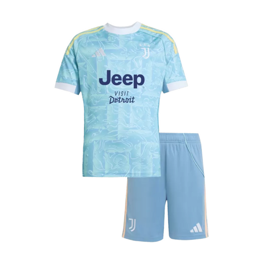 Kids Juventus Away Soccer Jersey 2025/26