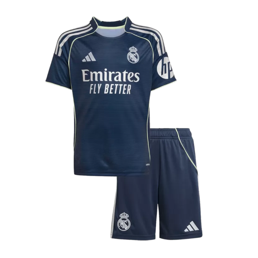 Kids Real Madrid Away Soccer Jersey 2025/26