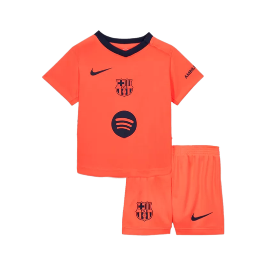 Kids Barcelona Third Away Soccer Jersey 2025/26