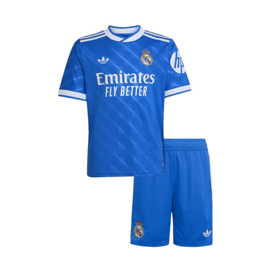 Kids Real Madrid Third Away Soccer Jersey 2025/26