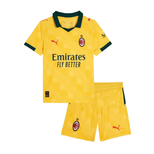 Kids AC Milan Third Away Soccer Jersey 2025/26