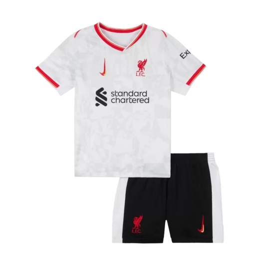 Kids Liverpool Third Away Soccer Jersey 2024/25