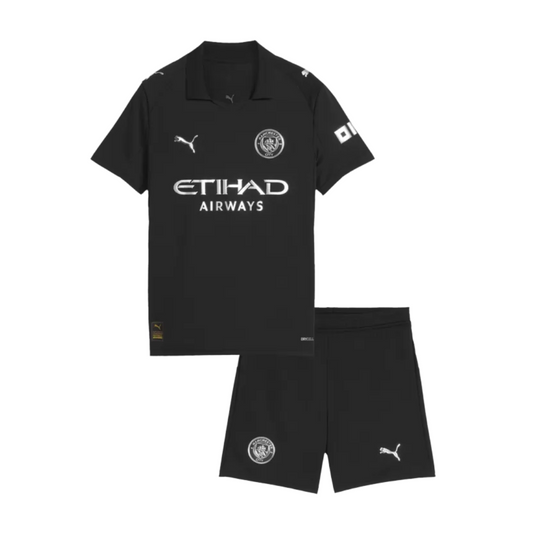 Kids Manchester City Away Soccer Jersey 2025/26