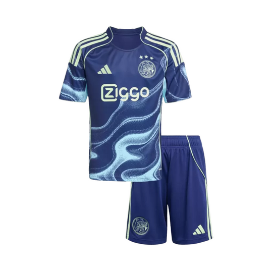 Kids Ajax Away Soccer Jersey 2025/26