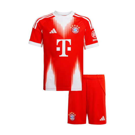 Kid's Bayern Munich Home Jersey 2025/26