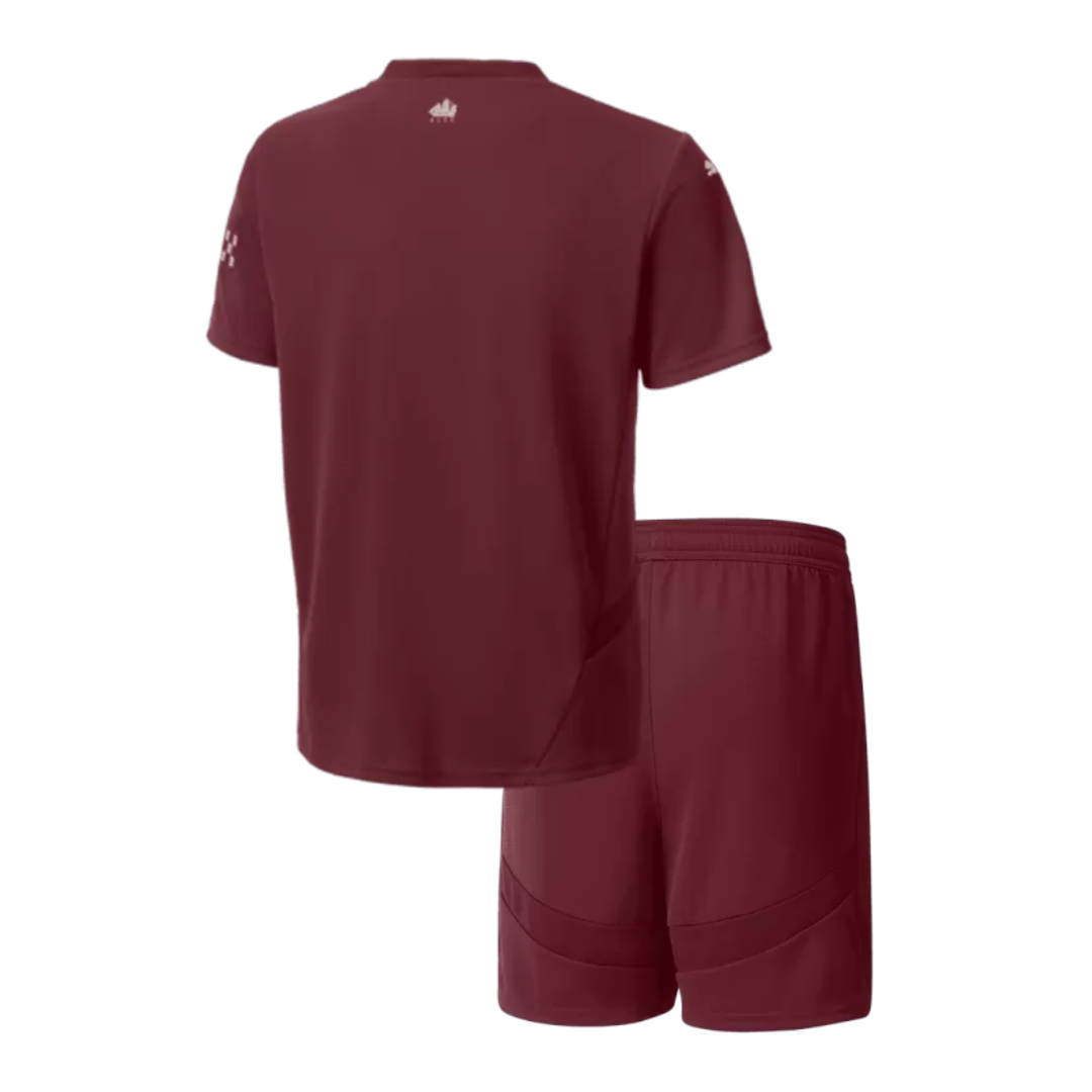 Kids Manchester City Third Away Soccer Jersey 2024/25