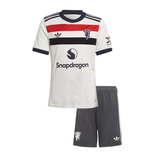 Kids Manchester United Third Away Soccer Jersey 2024/25