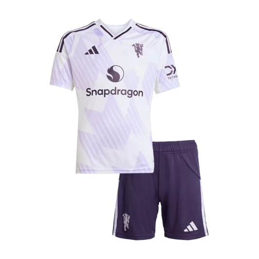 Kids Manchester United Away Soccer Jersey 2025/26