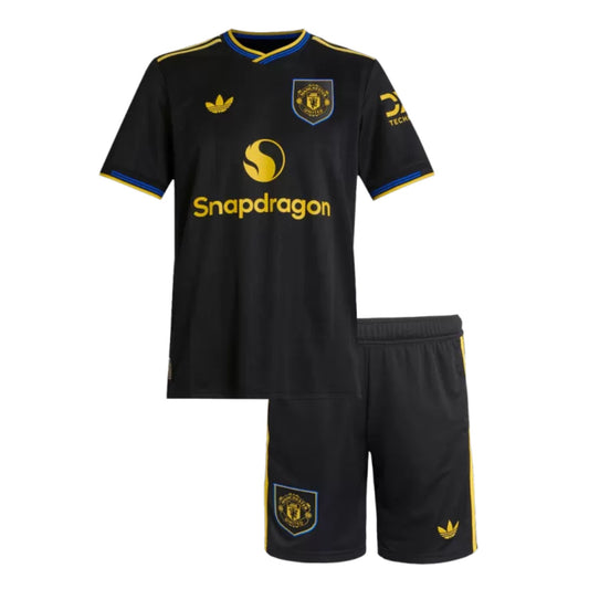 Kids Manchester United Third Away Soccer Jersey 2025/26