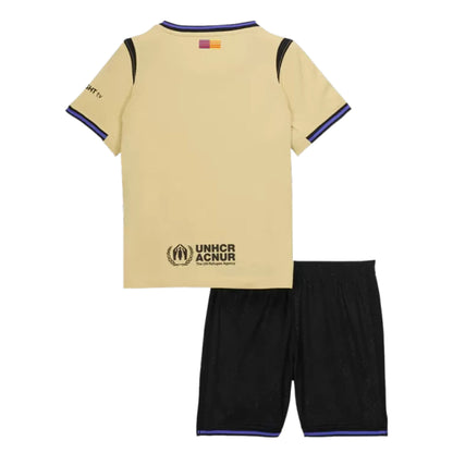 Kids Barcelona Away Soccer Jersey 2025/26