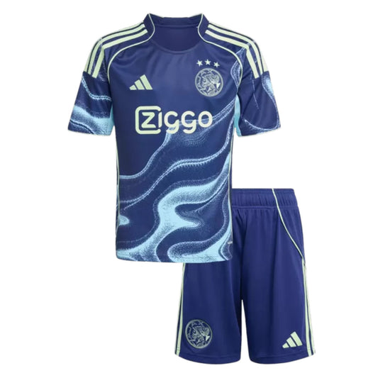 Kids Ajax Away Soccer Jersey 2025/26