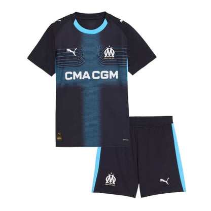 Kids Marseille Away Soccer Jersey 2025/26