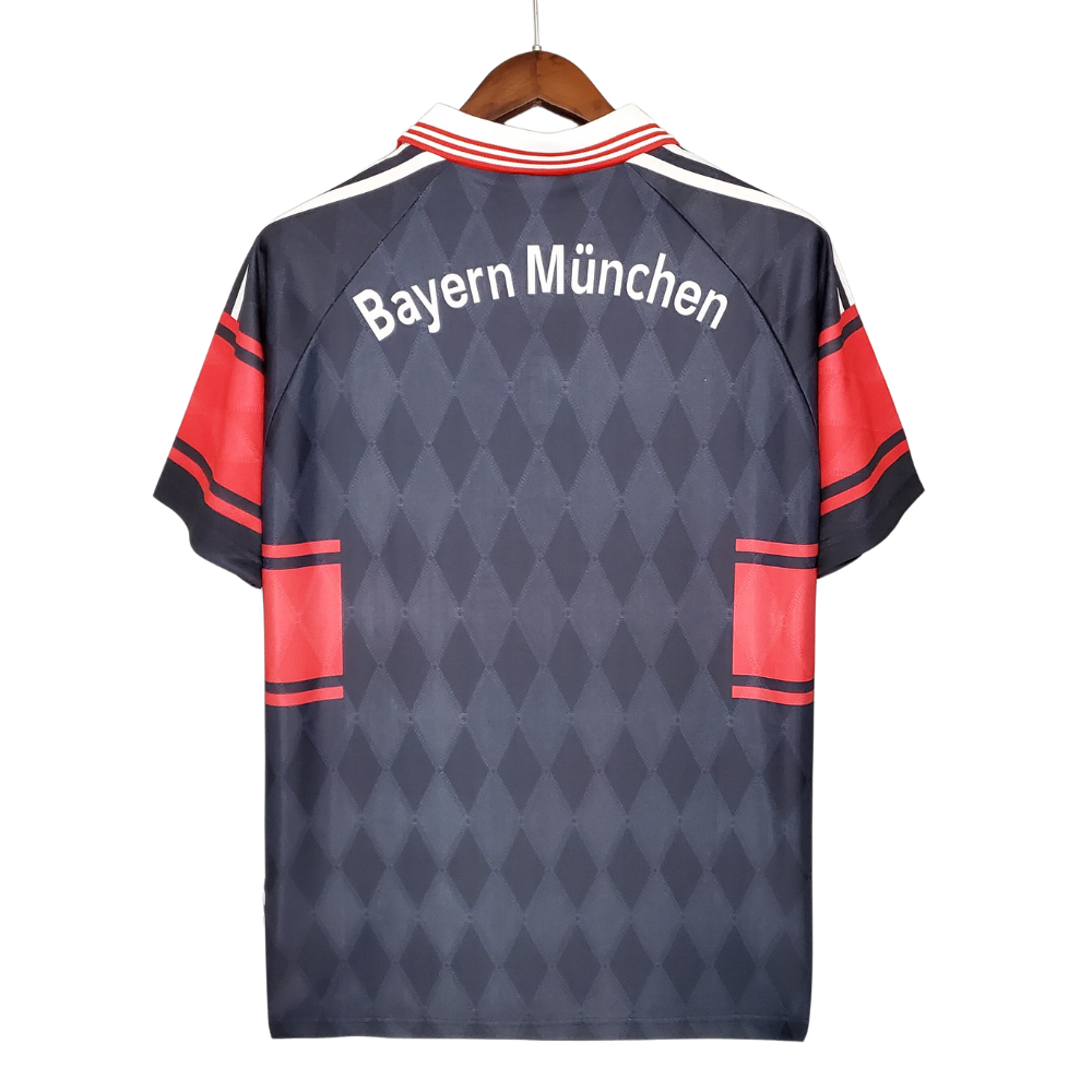 Retro 97/99 Bayern Munich Home Soccer Jersey (Size L)- Ready To Ship