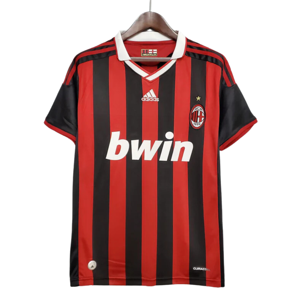 Retro 2009/10 AC Milan Home Soccer Jersey