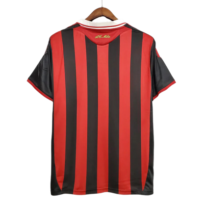 Retro 2009/10 AC Milan Home Soccer Jersey