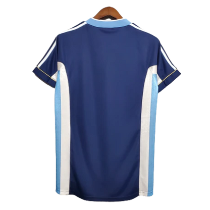 Retro 1998 Argentina World Cup Away Soccer Jersey