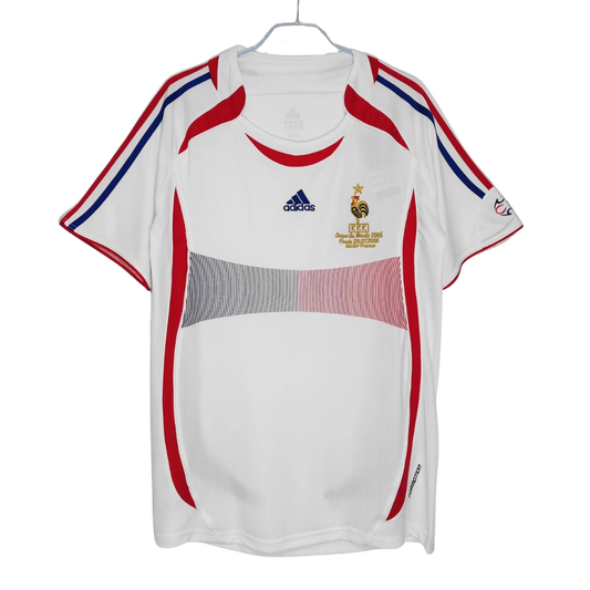 Retro 2006 France Home Soccer Jersey