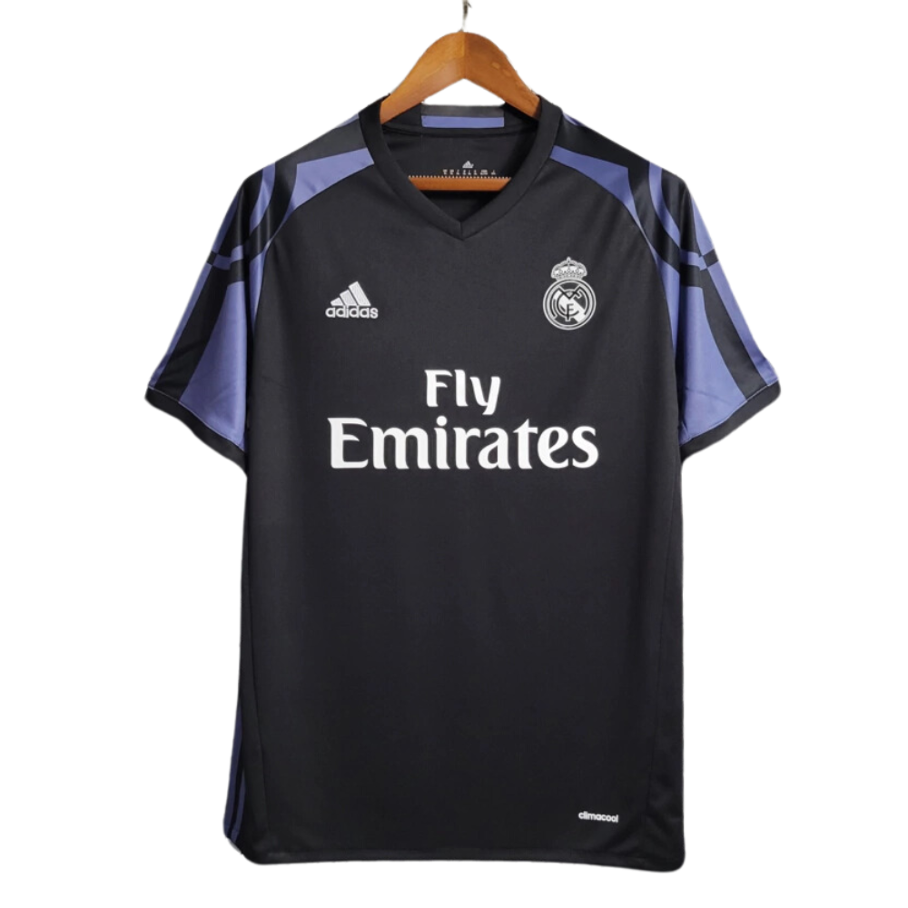 Retro 2016/17 Real Madrid Third Away Soccer Jersey (Size M) - Ready To Ship