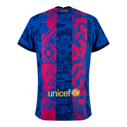 Barcelona Third Away Soccer Jersey 2021/22 (Size 2XL) - Ready To Ship