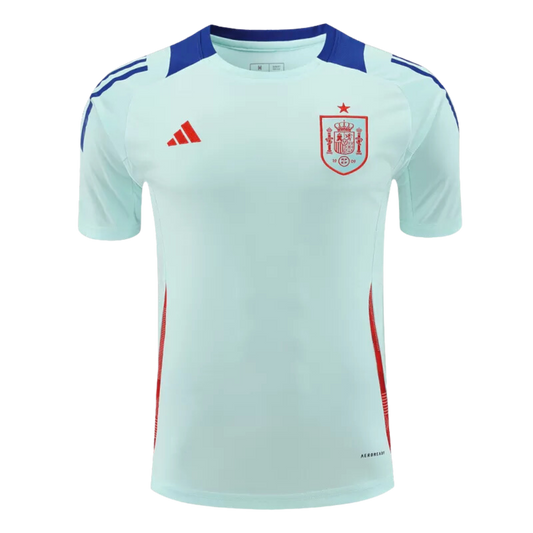 Spain Pre-Match Training Soccer Jersey Euro 2024 - Goal Digger Jerseys | High Quality Football Kits | Soccer Jerseys