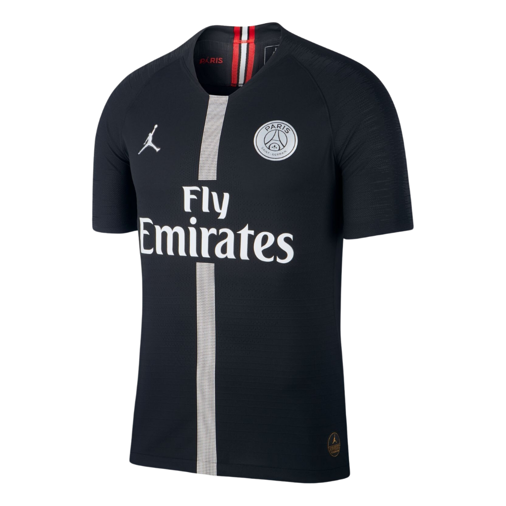 Retro NEYMAR JR #10 18/19 PSG Third Away Black Soccer Jersey (Size 2XL)- Ready To Ship - Goal Digger Jerseys | High Quality Football Kits | Soccer Jerseys