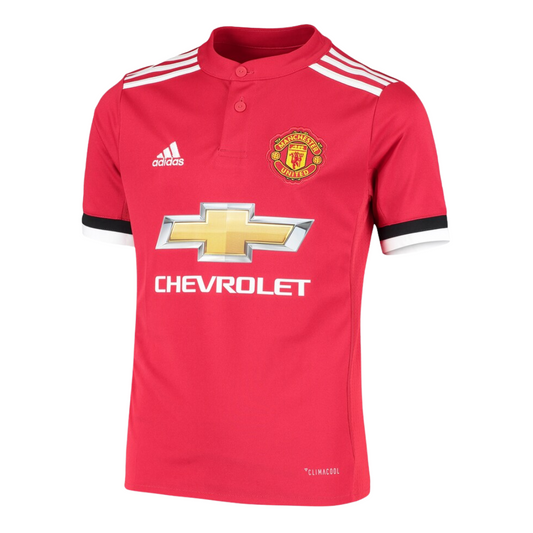 Retro 2017/18 Manchester United Home Soccer Jersey