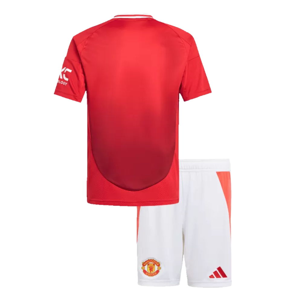 Kids Manchester United Home Soccer Jersey 2024/25