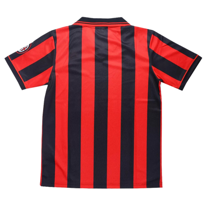 Retro 1996/97 AC Milan Home Soccer Jersey - Goal Digger Jerseys | Authentic Soccer Jerseys High Quality