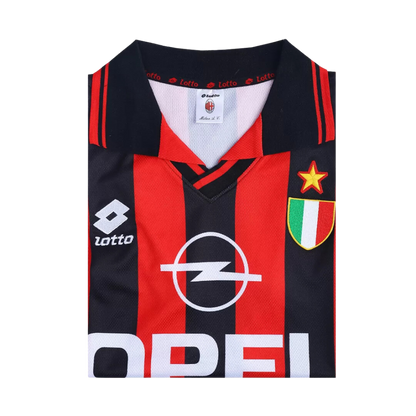 Retro 1996/97 AC Milan Home Soccer Jersey - Goal Digger Jerseys | Authentic Soccer Jerseys High Quality