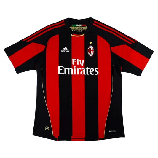 Retro 2010/11 AC Milan Home Soccer Jersey - Goal Digger Jerseys | Authentic Soccer Jerseys High Quality