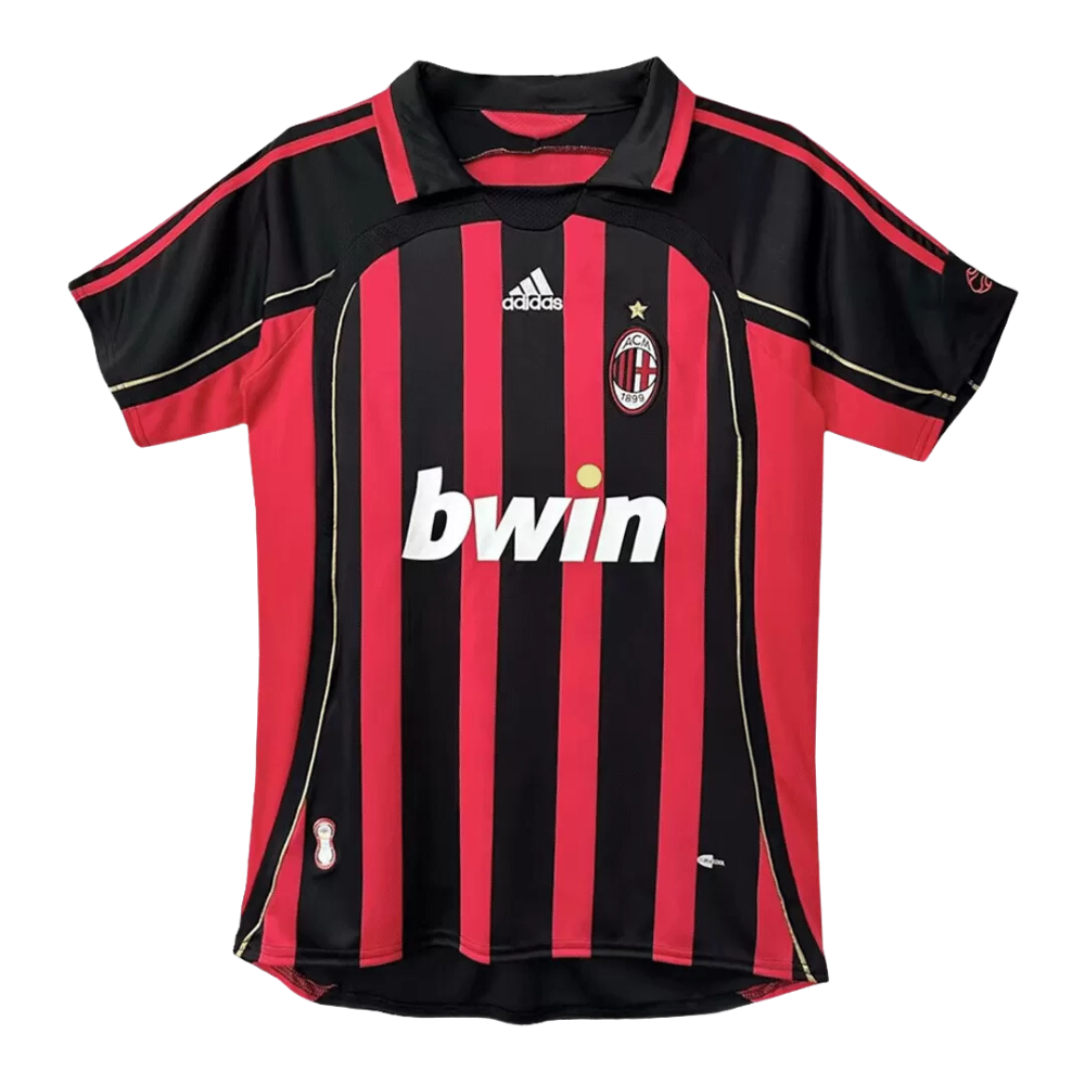 Retro  2006/07 AC Milan Home Soccer Jersey - Goal Digger Jerseys | Authentic Soccer Jerseys High Quality