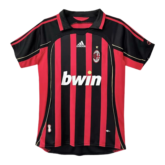 Retro  2006/07 AC Milan Home Soccer Jersey - Goal Digger Jerseys | Authentic Soccer Jerseys High Quality