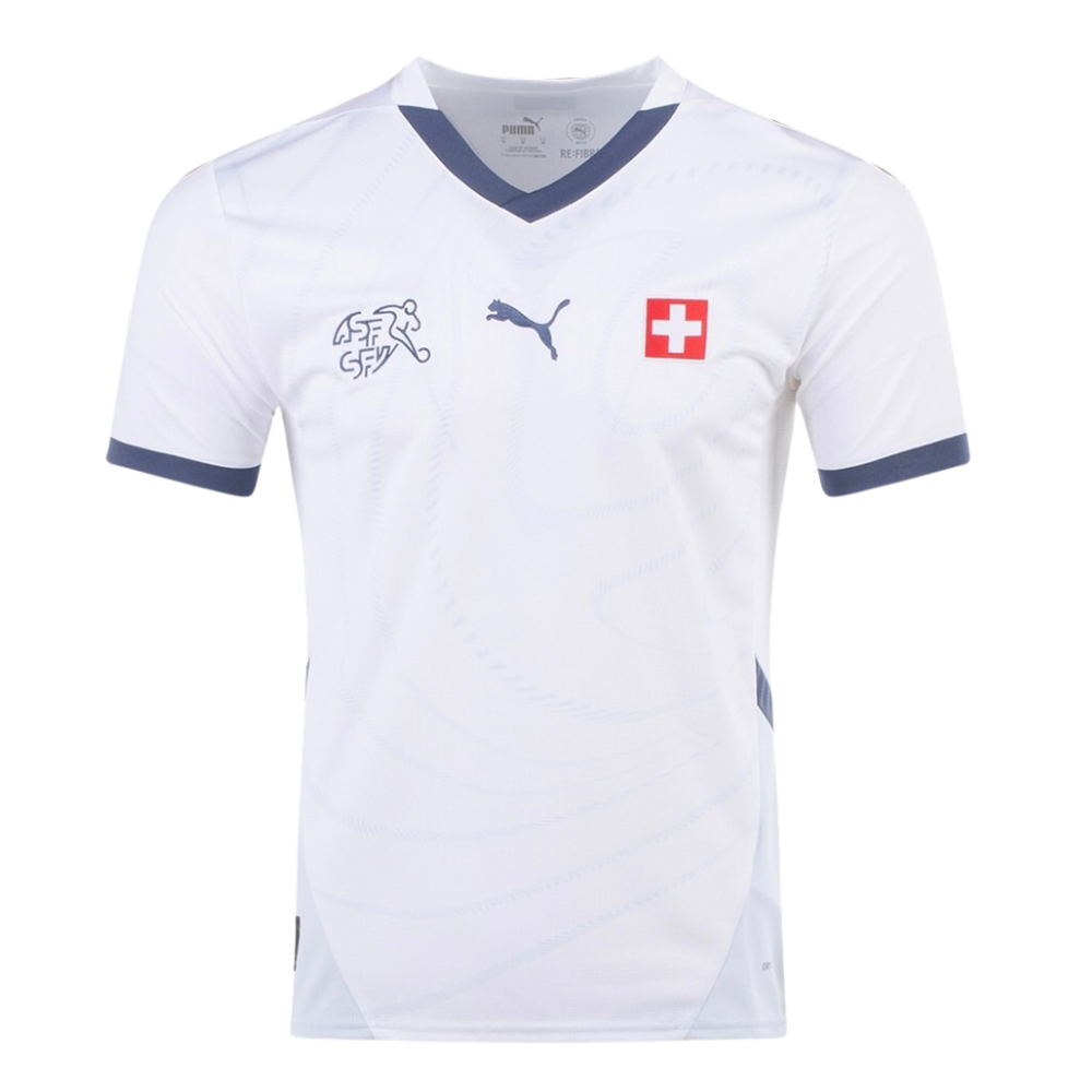 Switzerland Away Soccer Jersey Euro 2024 - Goal Digger Jerseys | Authentic Soccer Jerseys High Quality