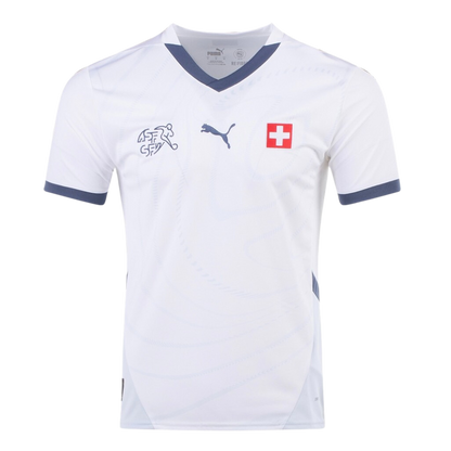 Switzerland Away Soccer Jersey Euro 2024 - Goal Digger Jerseys | Authentic Soccer Jerseys High Quality