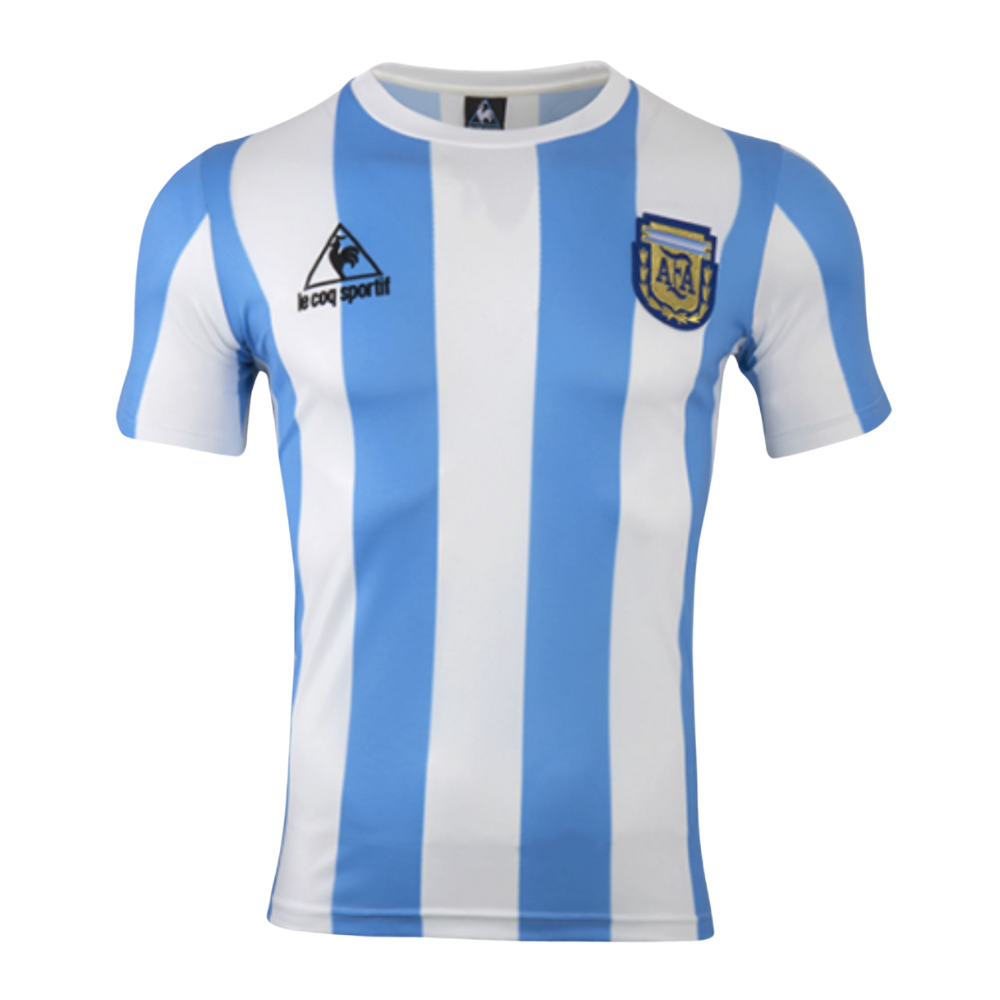 Retro 1986 Argentina Home Soccer Jersey - Goal Digger Jerseys | Authentic Soccer Jerseys High Quality