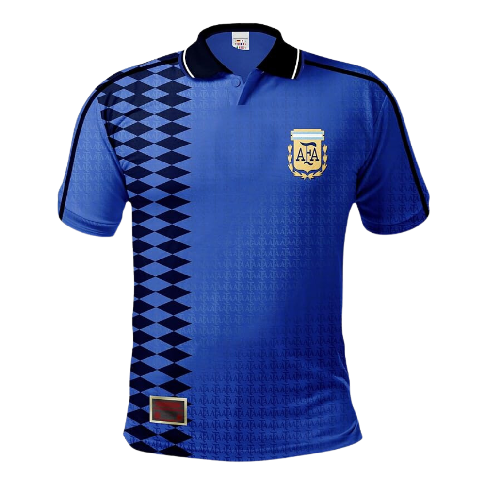 Retro 1994 Argentina Away Soccer Jersey - Goal Digger Jerseys | Authentic Soccer Jerseys High Quality