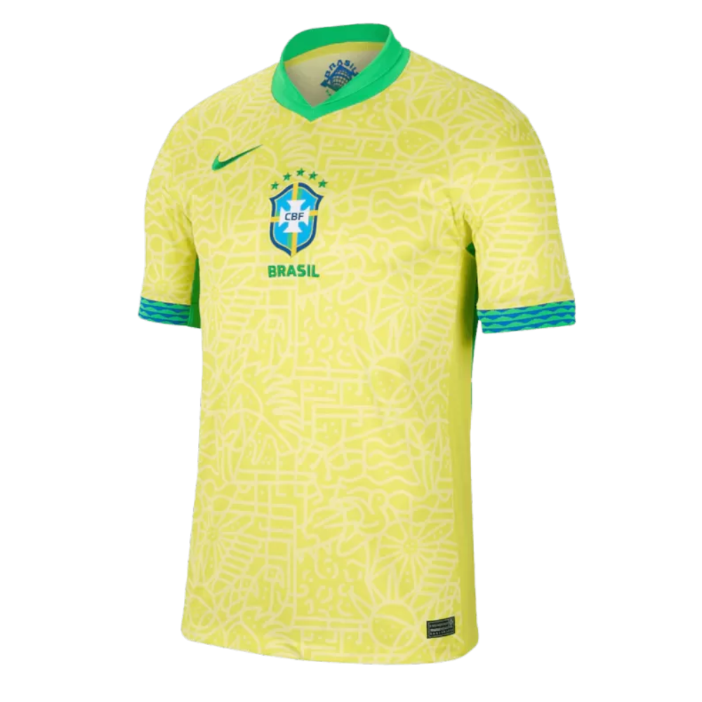 Brazil Home Soccer Jersey Copa America 2024 - Goal Digger Jerseys | Authentic Soccer Jerseys High Quality