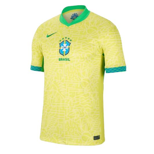 Brazil Home Soccer Jersey Copa America 2024 - Goal Digger Jerseys | Authentic Soccer Jerseys High Quality