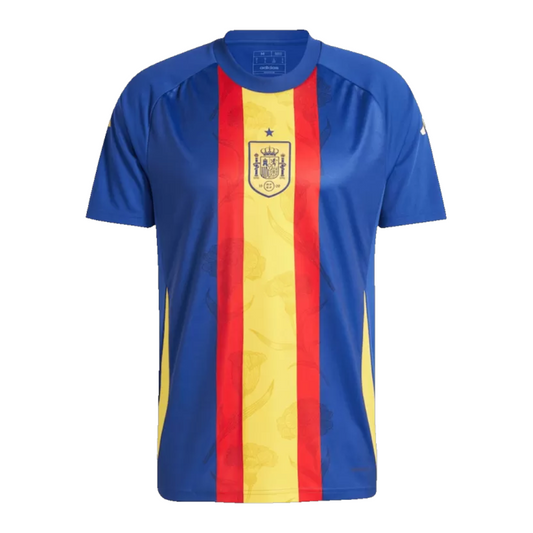 Spain Pre-Match Soccer Jersey Euro 2024 - Goal Digger Jerseys | Authentic Soccer Jerseys High Quality