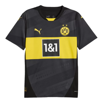 Borussia Dortmund Away Soccer Jersey 2024/25 - Goal Digger Jerseys | High Quality Football Kits | Soccer Jerseys