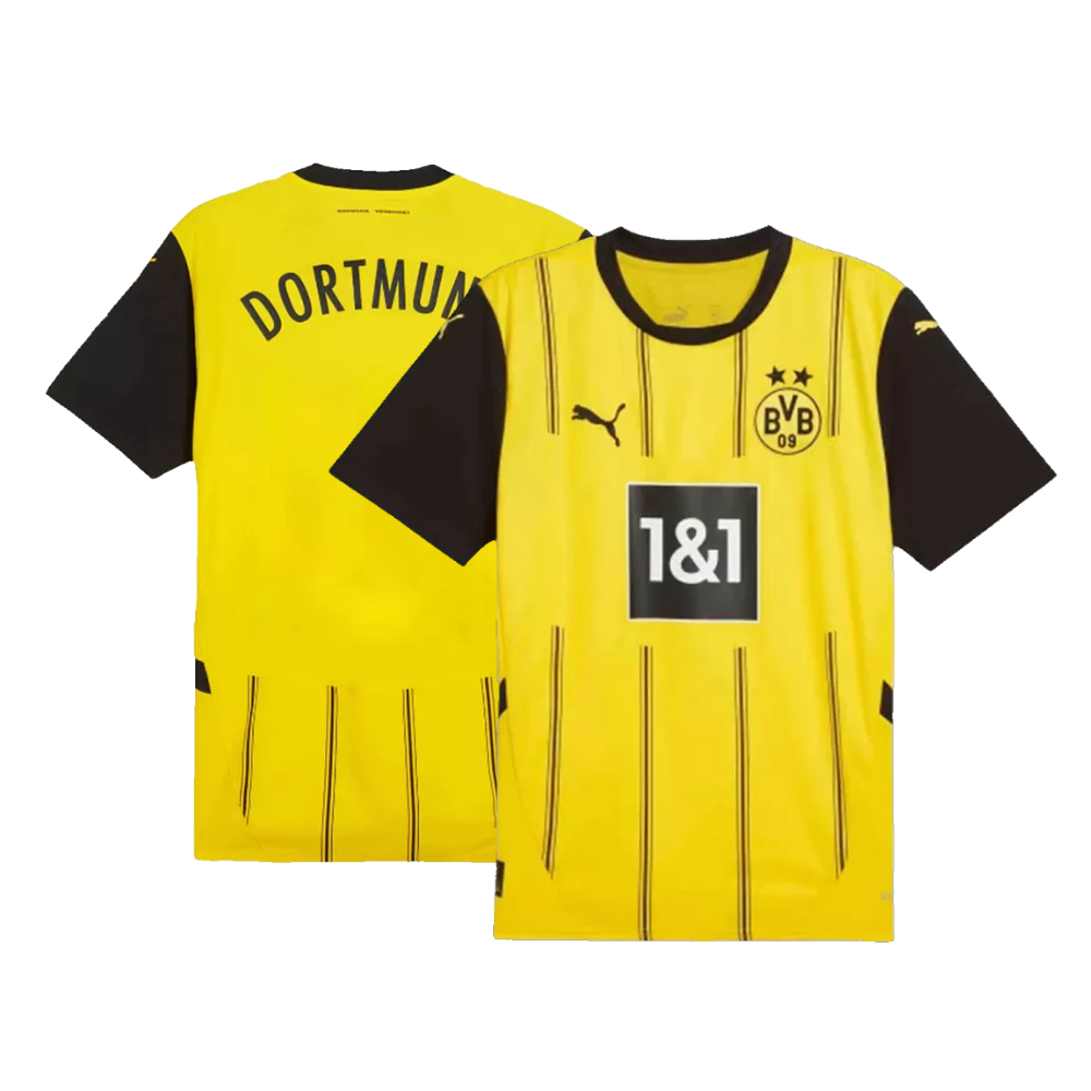 Borussia Dortmund Home Soccer Jersey 2024/25 - Goal Digger Jerseys | High Quality Football Kits | Soccer Jerseys