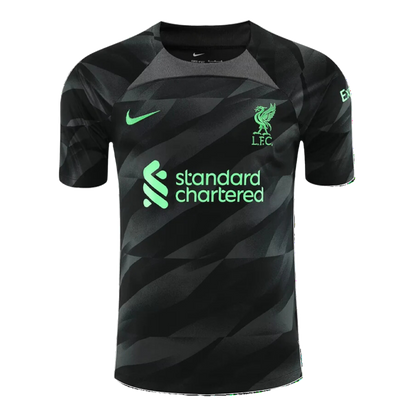 Liverpool Goalkeeper Soccer Jersey 2023/24 Black - Goal Digger Jerseys | Authentic Soccer Jerseys High Quality