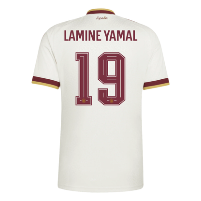 Spain FIFA World Cup 2026 Away LAMINE YAMAL 19 Jersey