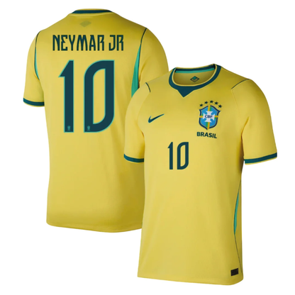 Brazil FIFA World Cup Home NEYMAR JR 10 2026 Jersey